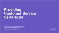 Providing Customer Service Self-Paced