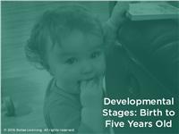 Developmental Stages from Birth to Five Years Old
