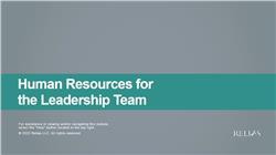 Human Resources for the Leadership Team