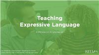 Teaching Expressive Language