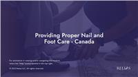 Providing Proper Nail and Foot Care - Canada