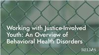 Working with Justice-Involved Youth: An Overview of Behavioral Health Disorders