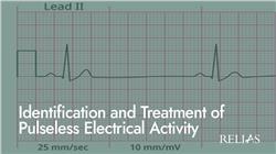 Identification and Treatment of Pulseless Electrical Activity