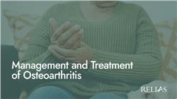 Management and Treatment of Osteoarthritis