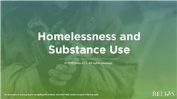 Working with Individuals Experiencing Homelessness and Substance Use Disorder