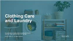 Clothing Care and Laundry