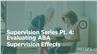 Supervision Series Pt. 4: Evaluating ABA Supervision Effects