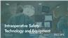 Intraoperative Safety: Technology and Equipment