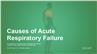 Causes of Acute Respiratory Failure