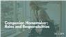 Companion Homemaker: Roles and Responsibilities