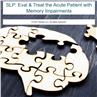 SLP: Eval & Treat the Acute Patient with Memory Impairments